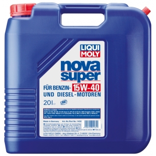 Моторное масло LIQUI MOLY Nova Super 15W-40 20 литров