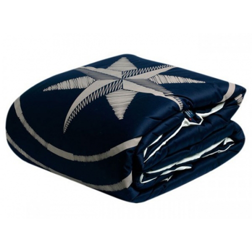 Одеяло Marine Business односпальное 270x140 см, темно-синее Free style 1393043
