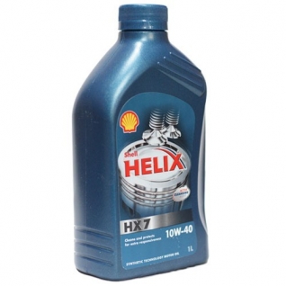 Масло Shell Helix HX7 10W40 моторное полусинтетическое 1 л 550040312 Shell