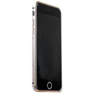 Бампер металлический iBacks Essence Aluminium Bumper for iPhone 6s/ 6 (4.7) - gold edge (ip60005) Silver Серебро