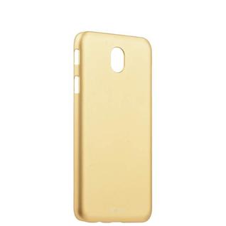 Чехол-накладка пластик Soft touch Deppa Air Case D-83300 для Samsung Galaxy J7 SM-J727P (2017 г.) 1мм Золотистый