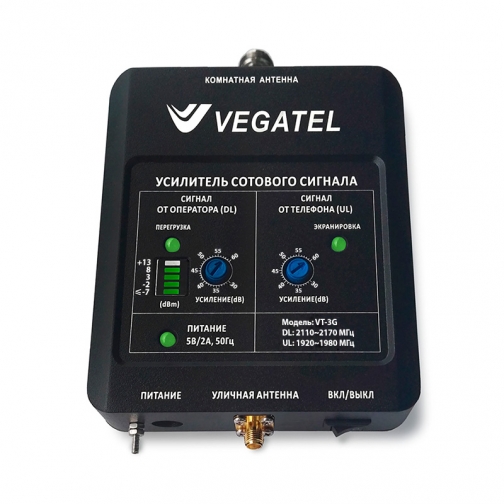 Усилитель сотовой связи VEGATEL VT-3G-kit (LED) VEGATEL 9251881 2