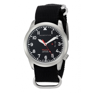 Часы Momentum Flatline Field (сапфировое стекло, нато) Momentum by St. Moritz Watch Corp