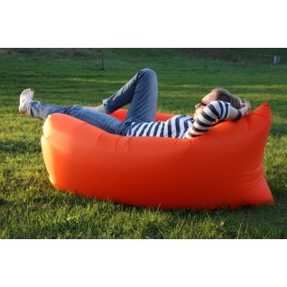 Надувной диван - гамак lamzac hangout оранжевый