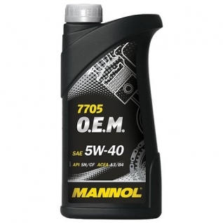 Моторное масло Mannol O.E.M. for Renault Nissan Infiniti 5W40 1л