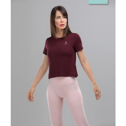 Женская спортивная футболка Fifty Balance Fa-wt-0104, бордовый размер S 42365292 3