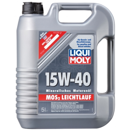 Моторное масло LIQUI MOLY MoS2 Leichtlauf 15W-40 5 литров 5926734