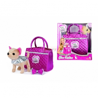 Собачка Chi Chi Love "Гламур" с розовой сумочкой, 20 см Simba