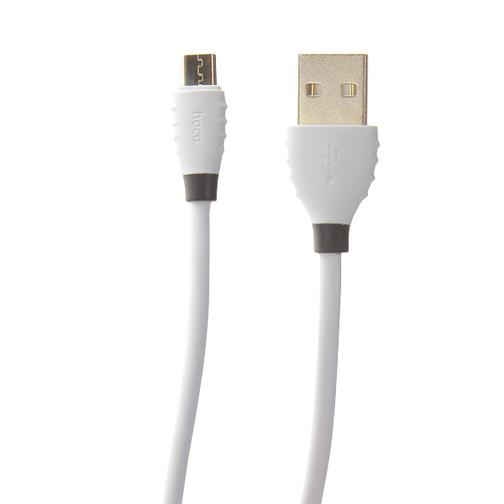 USB дата-кабель Hoco X27 Excellent charge charging data cable MicroUSB (1.2 м) Белый 42623685