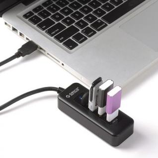 Разветвитель USB ORICO U3R1H4-BK (USB 3.0)