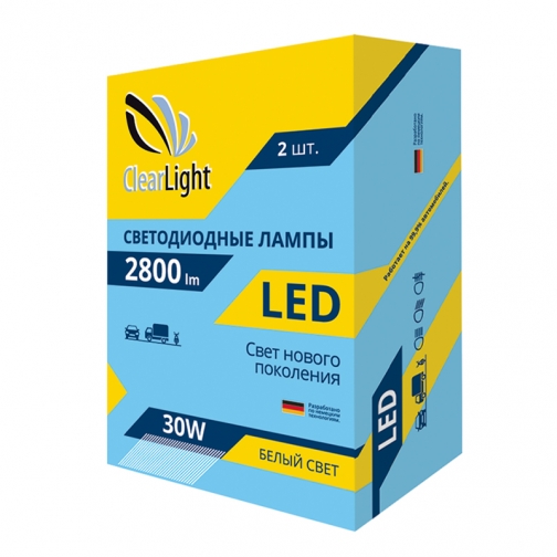 Лампа LED Clearlight HB4 2800 lm 2 шт. CLLED28HB4 ClearLight 9065224 1