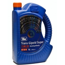Трансмиссионное масло ТНК Trans Gipoid Super 75W90 GL-5 4л