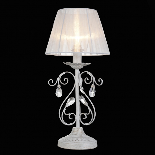 Настольная лампа St Luce Античный Белый/Белый E14 1*40W 37397667 1