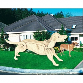 Сборная деревянная модель "Собака" МДИ
