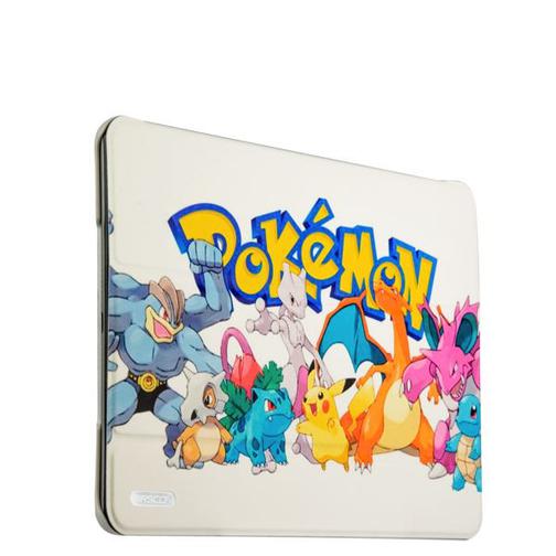 Чехол-книжка кожаный Birscon для iPad Air 2 Fashion series с рисунком UV-print (Pokemon GO) тип 04 42523420