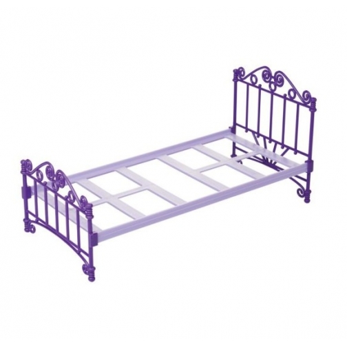Кроватка для кукол, фиолетовая Завод Огонек 37732673