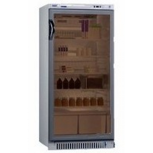 Pozis Холодильник фармацевтический ХФ-250-3 V=250 л. Н=1300 мм с тонированной стеклянной дверью 9193519