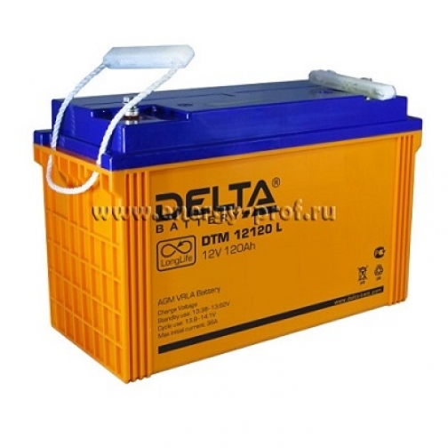 Аккумуляторные батареи Delta Аккумуляторная батарея DTM 12120 L 1242257