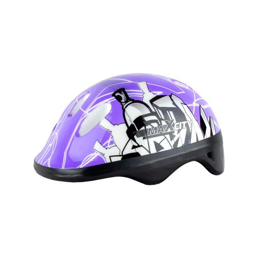 Ролик. шлем Maxcity Baby City, фиолетовый (s) 42324399