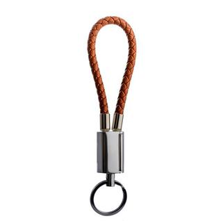 USB дата-кабель-брелок COTEetCI M18 FASHION series Lightning Keychain Cable (MFI) CS2133-BR (0.25m) коричневый
