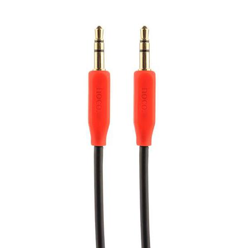 Кабель Hoco UPA11 AUX Audio Cable 3.5mm (1.0 м) Black Черный 42532348