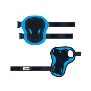 Комплект защиты Ridex Robin, голубой размер M