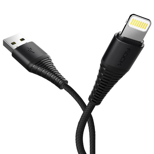 Кабель USB/Lightning Rock Hi-Tensile Charge&Sync Round Cable 42191236 2