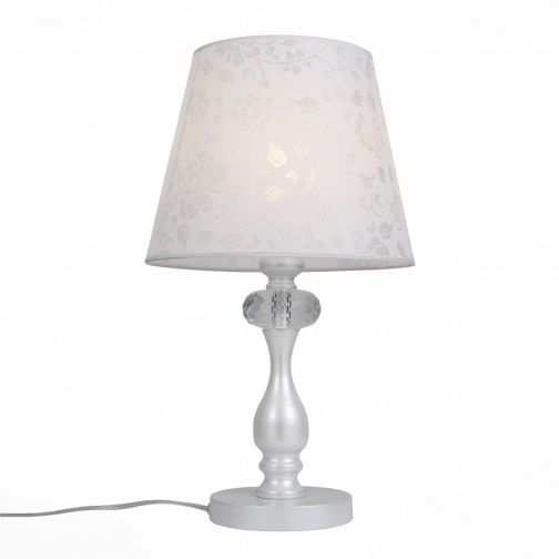 Настольная лампа St Luce Белый, Прозрачный/Белый E14 1*40W 37396290 11