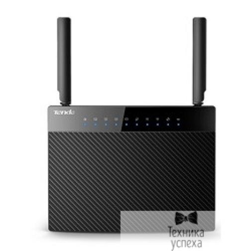 Tenda TENDA AC9 Gigabit ports, 802.11ac standard, Dual-Band AC Router, Up to 867Mbps WiFi speed on 5 GHz and 300Mbps on 2.4GHz , a USB port for storage and printing server, VPN server support, WiFi Sched 8177755