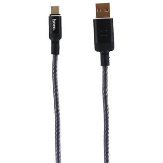 USB дата-кабель Hoco U63 Spirit charging data cable for Type-C (1.2м) (2.4A) Черный
