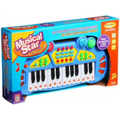 Игрушечный синтезатор Musical Star (8 ритмов) Shenzhen Toys 37720764 3
