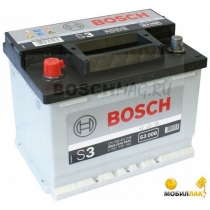 Аккумулятор BOSCH 3006 556401048 56 Ач (A/h) прямая полярность - 0092S30060(14) BOSCH S3 006