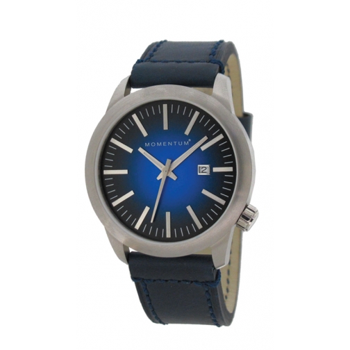 Часы Momentum Logic Steel Blue (кожа) Momentum by St. Moritz Watch Corp 37687224