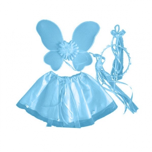 Карнавальный набор бабочки, голубой Snowmen 37723204