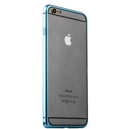 Бампер металлический iBacks Colorful Essence Aluminum Bumper для iPhone 6s Plus/ 6 Plus (5.5) (ip60088) Blue 42530513