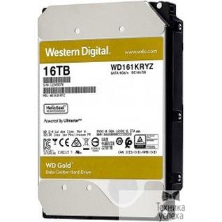 Western digital 16TB WD Gold (WD161KRYZ) SATA III 6 Gb/s, 7200 rpm, 512Mb buffer