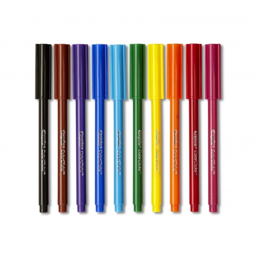 Соединяющиеся фломастеры ColorClicks, 10 шт Crayola 37708644 1