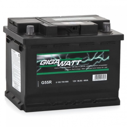 Аккумулятор GIGAWATT G100R 600 402 083 - 100 Ач обратная полярность GIGAWATT G100R 5601904