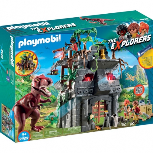 Конструктор Playmobil Динозавры: Затерянный храм с тиранозавром 37896293 2