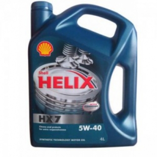 Масло Shell Helix HX7 5W40 моторное полусинтетическое 4 л 550040341 Shell