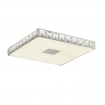 Светильник настенно-потолочный St Luce Хром/Прозрачный, Белый LED 1*24W SL822.122.01