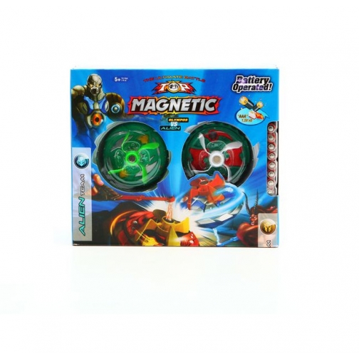 Пластиковая игрушка-юла Olympos Vs Alien - Magnetic, 2 шт. Shenzhen Toys 37720432