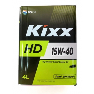 Моторное масло KIXX HD CG-4 15W40 4л