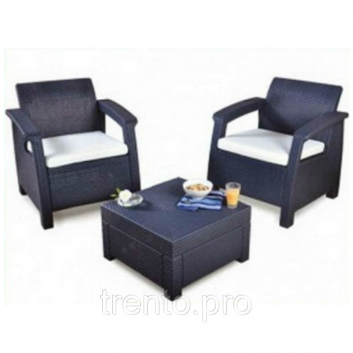 Комплект уличной мебели Keter Corfu Balkon Keter 5369193