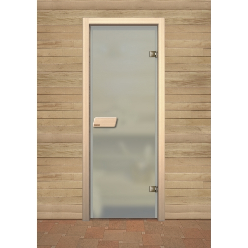 Дверь для сауны NARVIA, матовая бесцветная 7х19 37137907