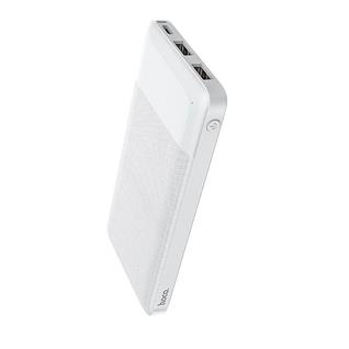 Аккумулятор внешний универсальный Hoco J72 10000 mAh Easy travel mobile power bank (2USB:5V-2.0A Max) Белый