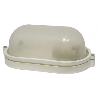 Светильник для бани ТЕРМА 3 1401 белый (овальный, до +120 С, IP65, арт. НББ 03-60-021)