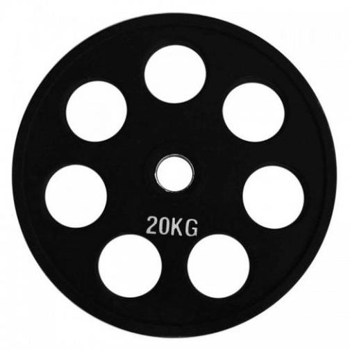 Alex Олимпийский диск Ромашка черный 20 кг RCP18-20 455126