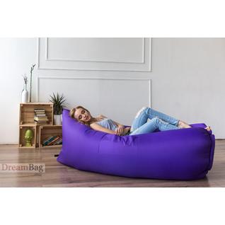 Надувной лежак AirPuf Фиолетовый DreamBag