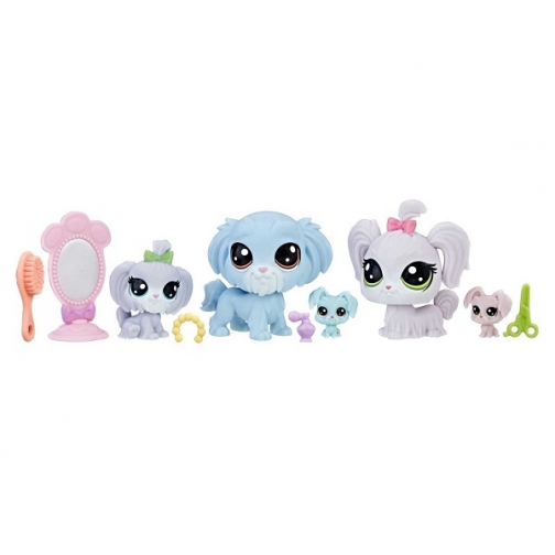 Игровой набор Littlest Pet Shop - Семья петов Hasbro 37710752 1